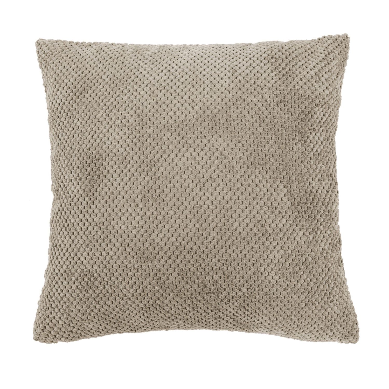 Cuscino bolle 45 x 45 cm Taupe - Tirolix