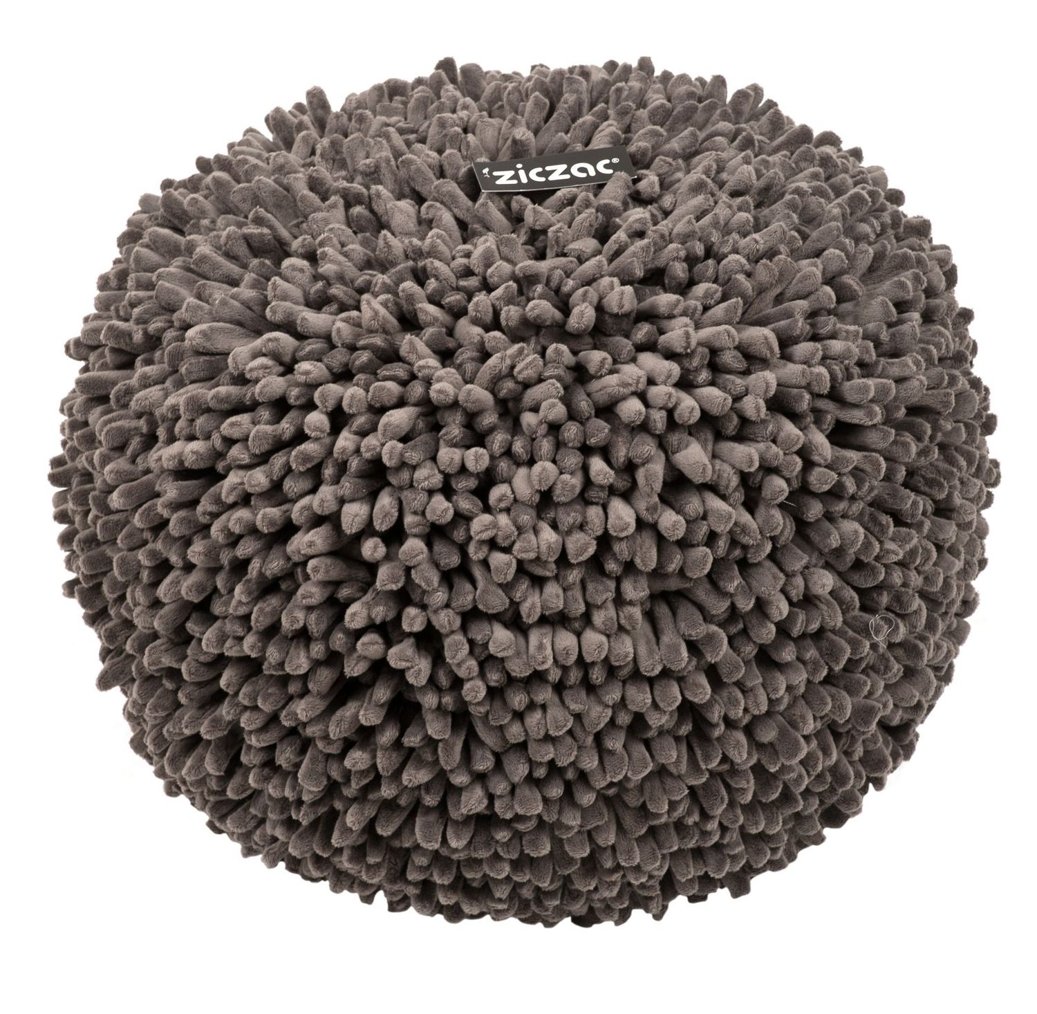 Pouf a punta 35 x 50 cm Grigio - Tirolix