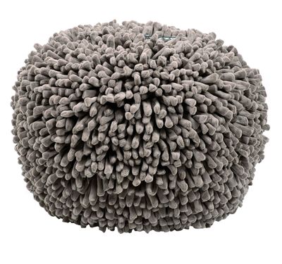 Pouf a punta 35 x 50 cm Taupe - Tirolix