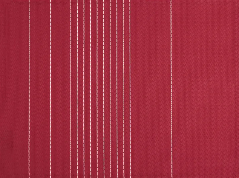 Tovaglietta Piccole Righe 33x45 cm Rosso - Tirolix