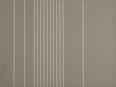 Tovaglietta Piccole Righe 33x45 cm Taupe - Tirolix