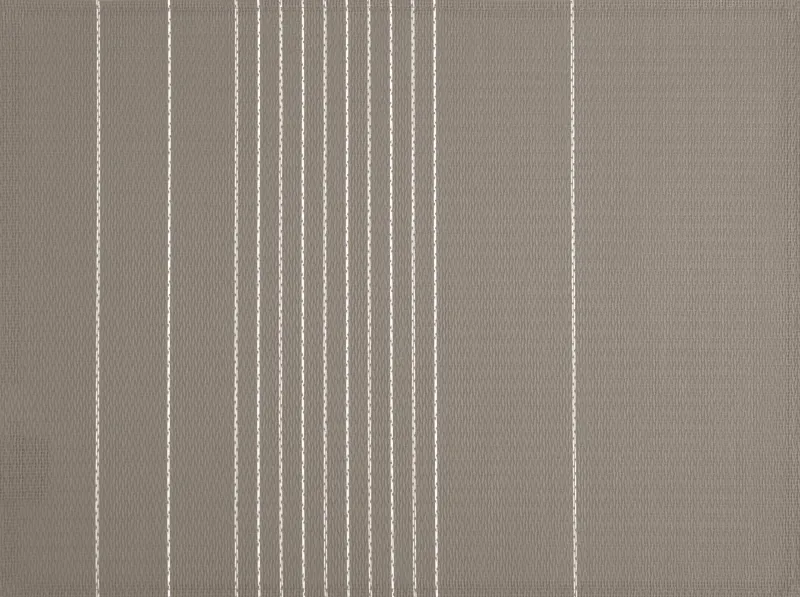 Tovaglietta Piccole Righe 33x45 cm Taupe - Tirolix
