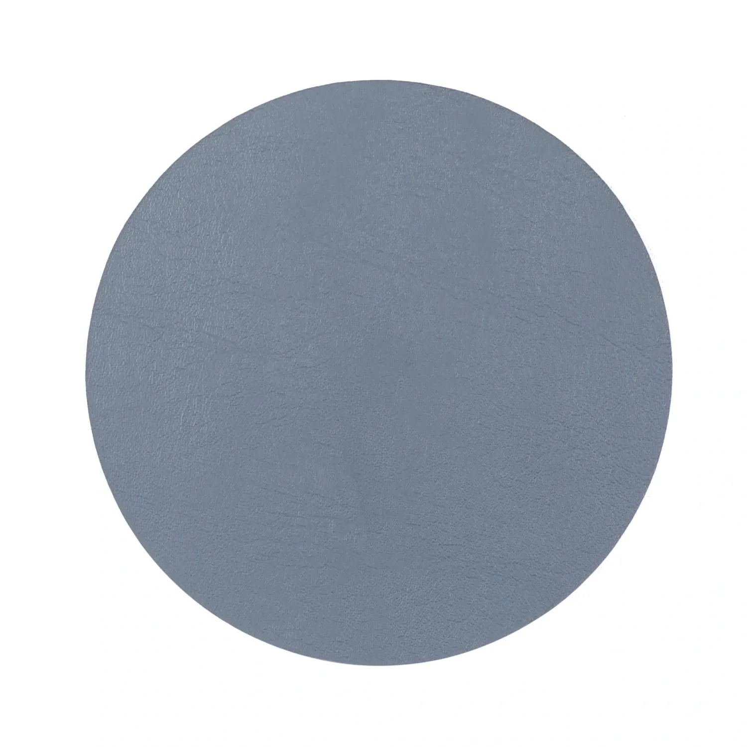 Sottobicchieri Pelle Riciclata 4 Pz. 10 cm Blu - Tirolix