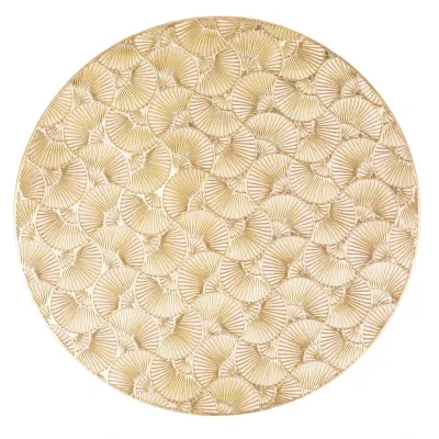 Tovaglietta Ventaglio 38 cm Oro - Tirolix