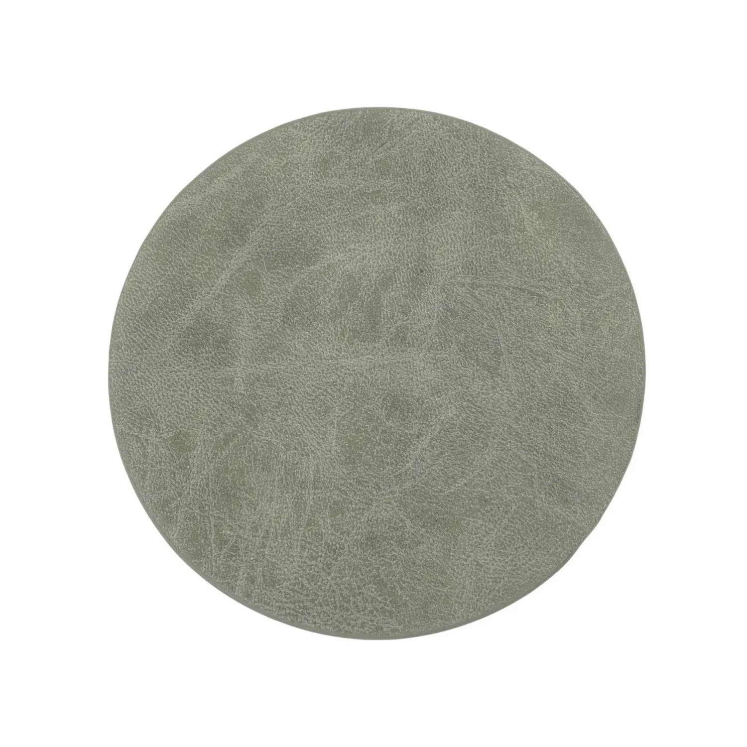 Sottobicchieri Ecopelle 4 Pz. 9,5 cm Grigio - Tirolix