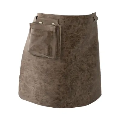 Grembiule ecopelle 70 x 45 cm Marrone - Tirolix