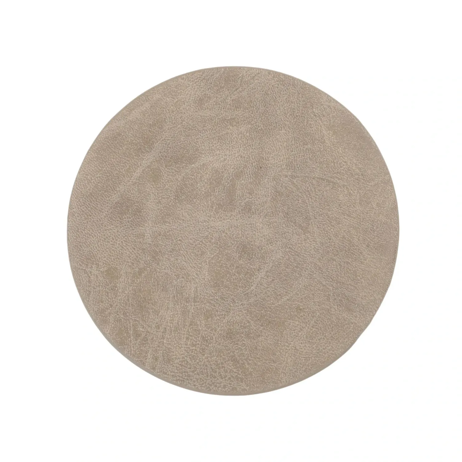 Sottobicchieri Ecopelle 4 Pz. 9,5 cm Taupe - Tirolix