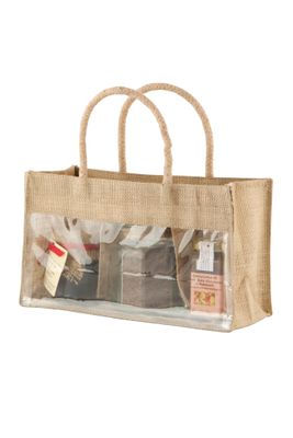 Portavasetti Juta 16x27x10 cm Naturale