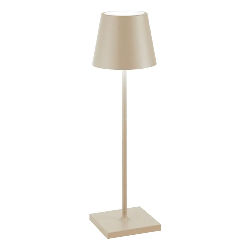 Lampada da tavolo 38 x 11 cm Poldina Sabbia - Zafferano