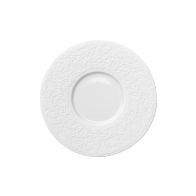 Degrenne - Piattino per espresso 12,6 cm Collection L Couture Bianco