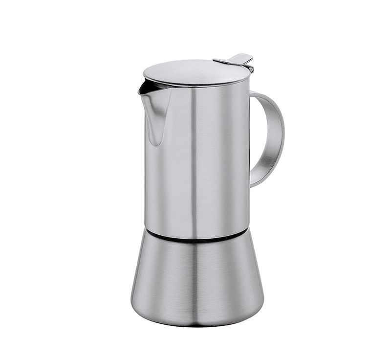 Caffettiera Aida Satinata 4 tazze - cilio