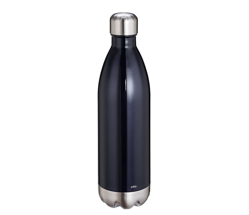 Bottiglia termica 1 l Nero Elegante - cilio