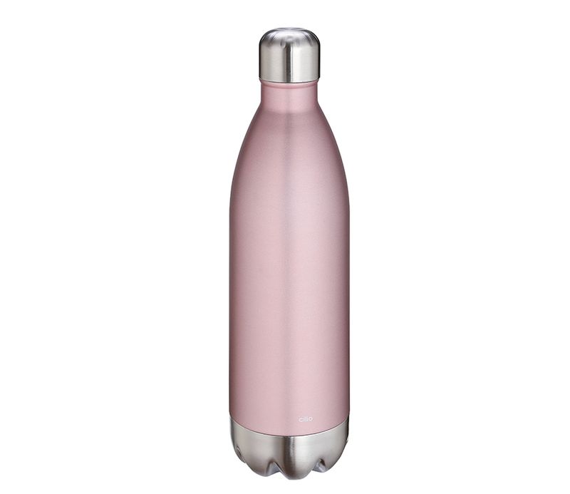 Bottiglia termica 1 l Rosa Elegante - cilio