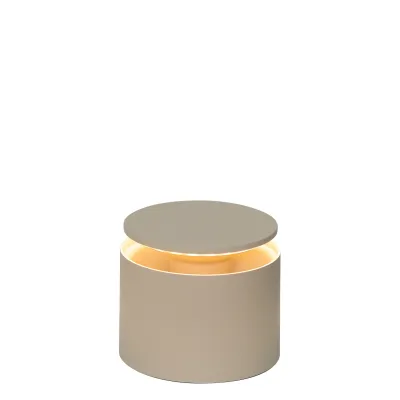 Lampada da tavolo 12 x 8,3 cm Push-up Sabbia - Zafferano