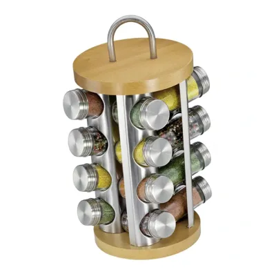 Küchenprofi - Portaspezie rotondo 16 posti 35,5 cm