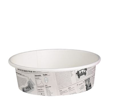 Firstpack - Conteniote con design di giornale 360 ml