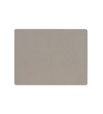 Lind DNA - Tovaglietta Serene Square ash grey 26,5x34,5 cm