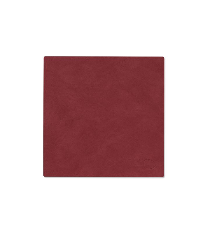 Lind DNA - Tovaglietta Nupo Square red 28x28 cm