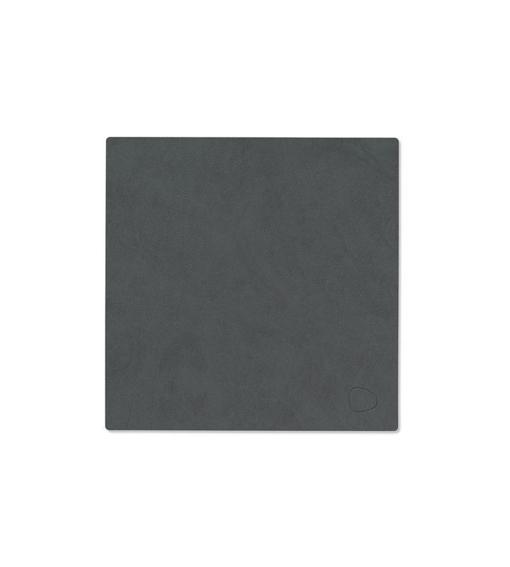 Lind DNA - Tovaglietta Nupo Square anthracite 28x28 cm