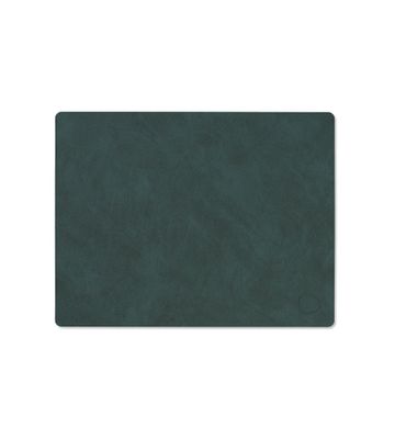 Lind DNA - Tovaglietta Nupo Square dark green 26,5x34,5 cm