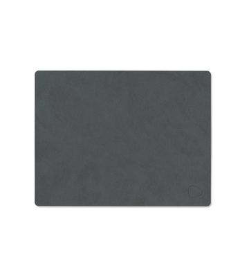 Lind DNA - Tovaglietta Nupo Square anthracite 26,5x34,5 cm