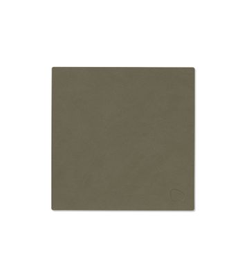 Lind DNA - Tovaglietta Nupo Square army green 28x28 cm