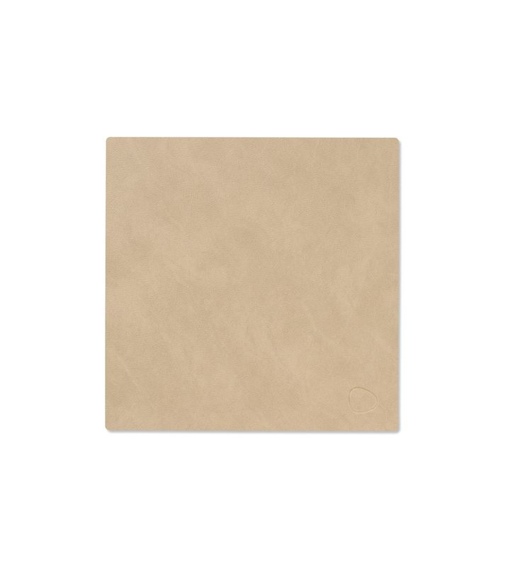 Lind DNA - Tovaglietta Nupo Square sand 28x28 cm