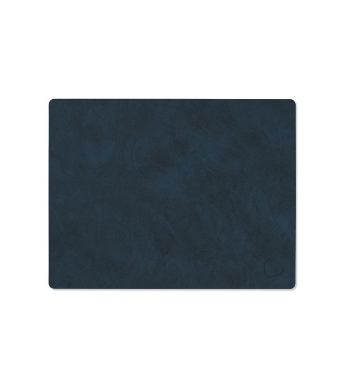 Lind DNA - Tovaglietta Nupo Square midnight blue 26,5x34,5 cm