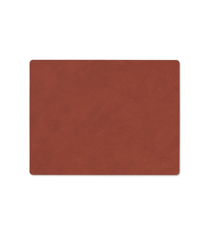 Lind DNA - Tovaglietta Nupo Square sienna 26,5x34,5 cm