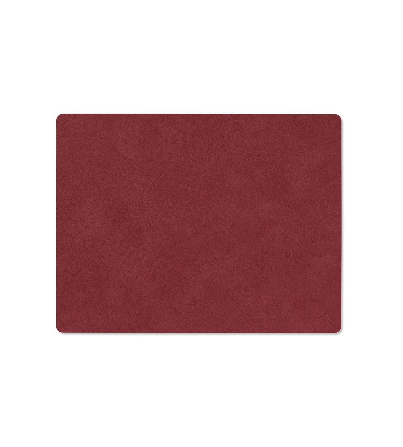 Lind DNA - Tovaglietta Nupo Square red 26,5x34,5 cm
