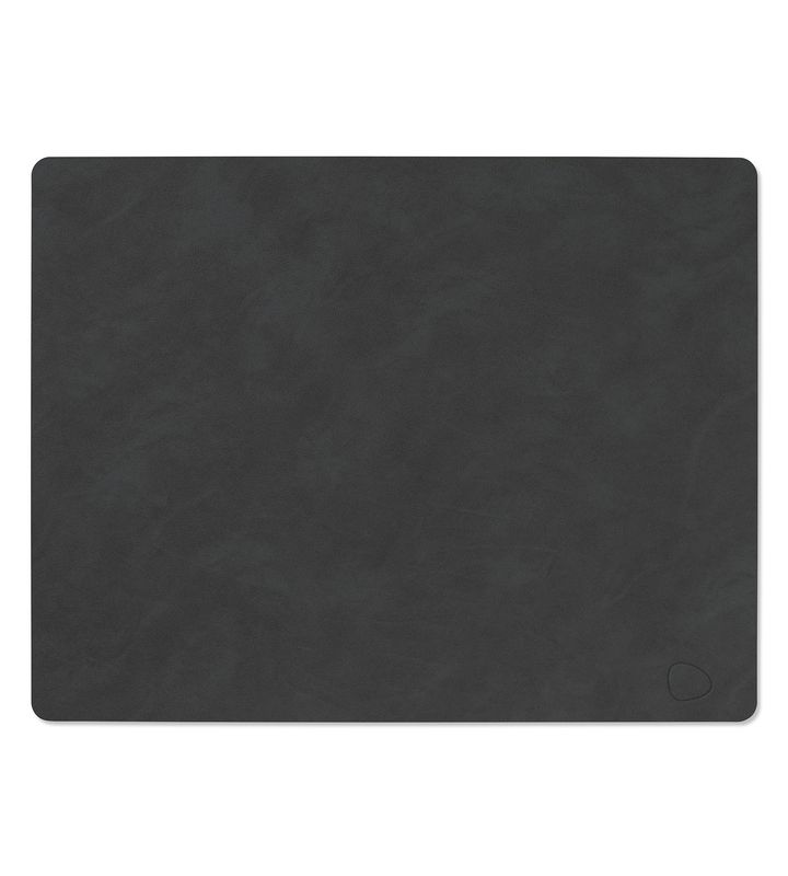 Lind DNA - Tovaglietta Nupo Square black 35x45 cm