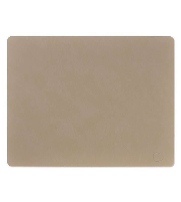 Lind DNA - Tovaglietta Nupo Square clay brown 35x45 cm