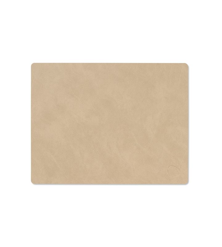 Lind DNA - Tovaglietta Nupo Square sand 26,5x34,5 cm