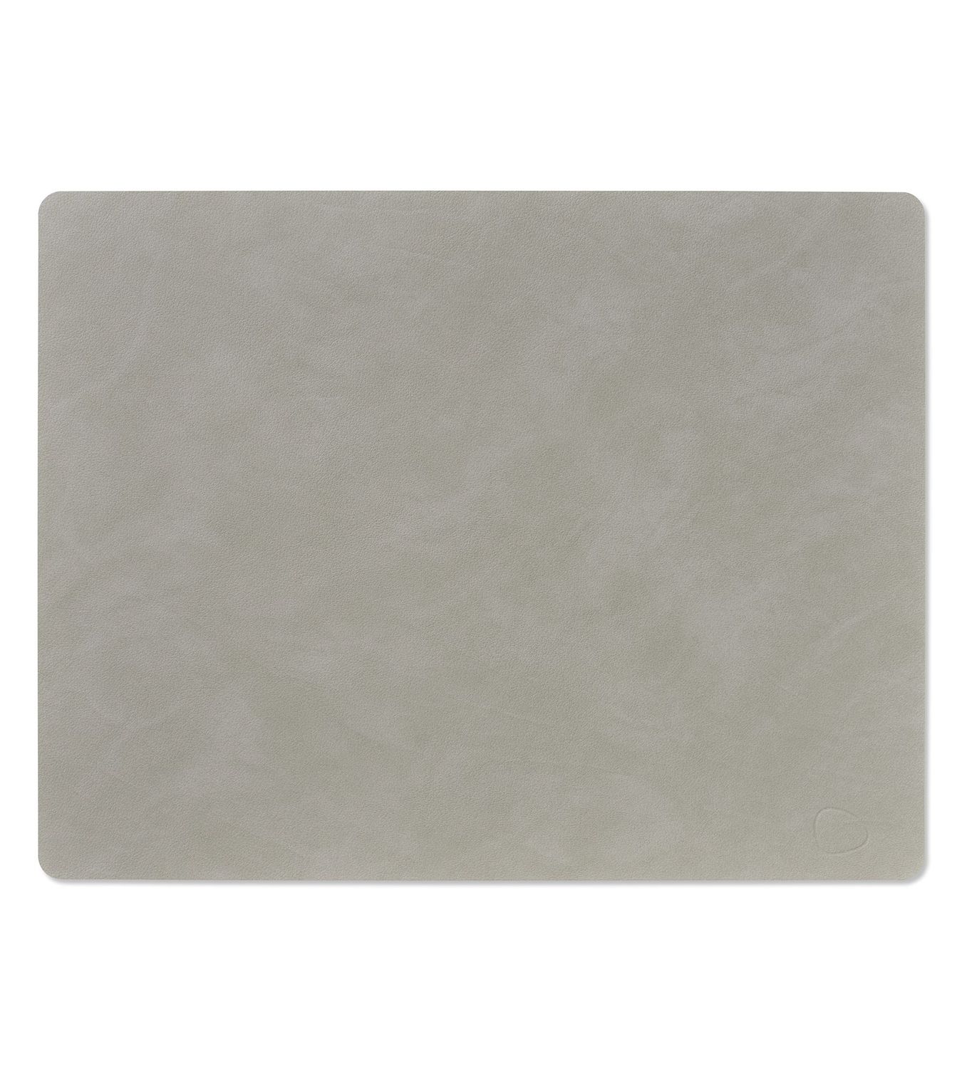 Lind DNA - Tovaglietta Nupo Square light grey 35x45 cm
