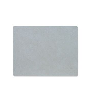 Lind DNA - Tovaglietta Hippo Square silver 26,5x34,5 cm