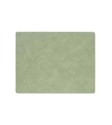Lind DNA - Tovaglietta Hippo Square olive green 26,5x34,5 cm