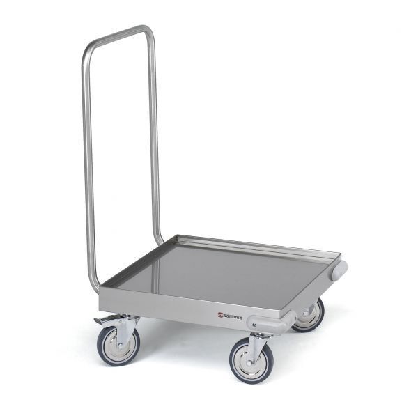 Sammic - Carrello basso portacestelli con impugnatura CCVA