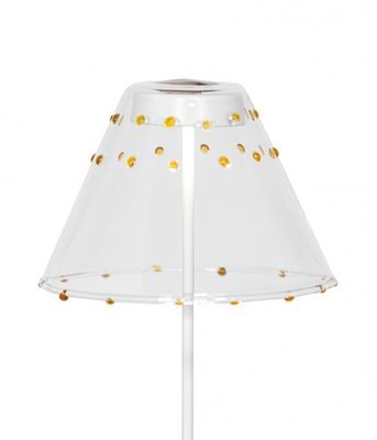 Paralume Swap in vetro 13 x 9 cm Ambra - Zafferano