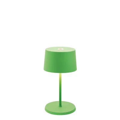 Lampada da tavolo 22 x 11 cm Olivia Mini Verde - Zafferano