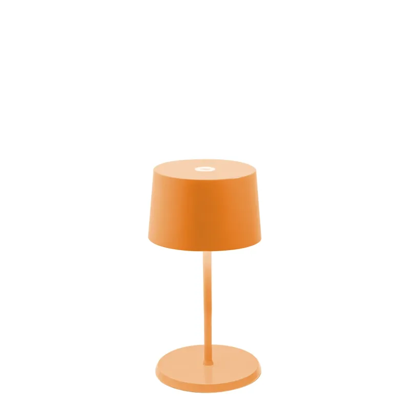Lampada da tavolo 22 x 11 cm Olivia Mini Arancione - Zafferano