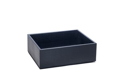 Yegam - Cassetta in frassino nero GN 1/2 h 10 cm T-Collection