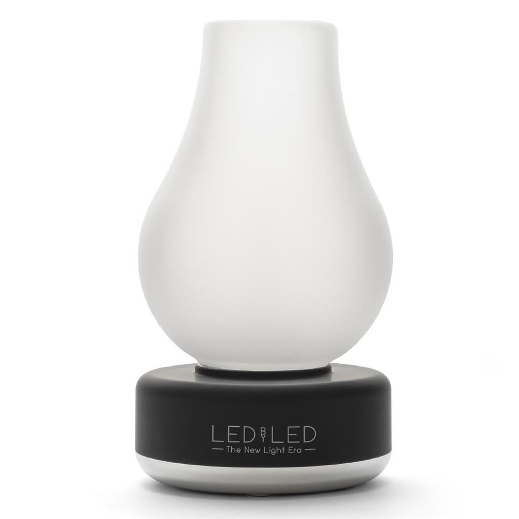 Lampada Led 14 cm Nina Nero/Silver - Led By Led