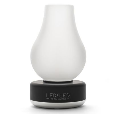 Lampada Led 14 cm Nina Nero/Silver - Led By Led