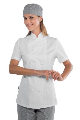 Giacca Lady Chef Bottoni Antipanico