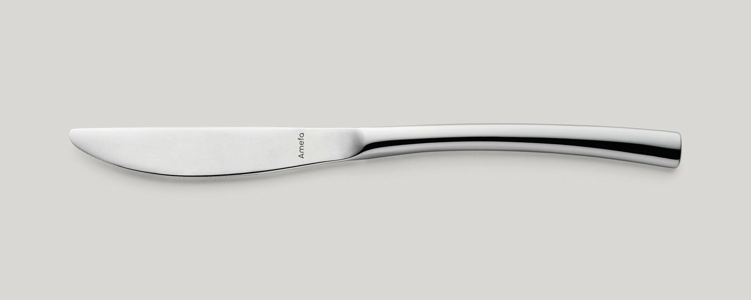 Amefa - Coltello da pranzo manico pieno 225 mm Aurora