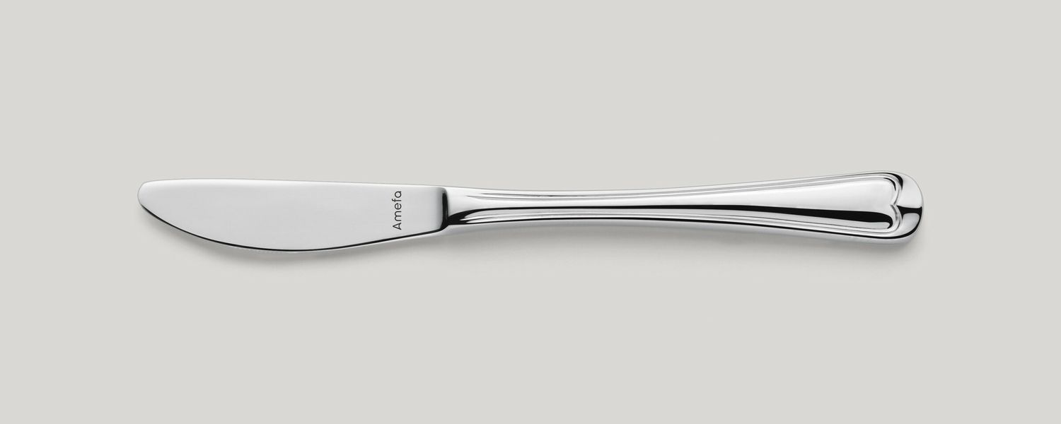 Amefa - Coltello da dessert manico pieno 204 mm Elegance