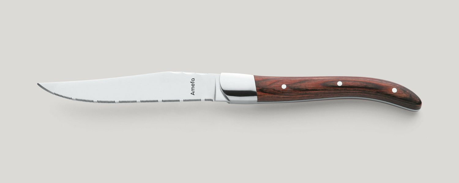 Amefa - Coltello da bistecca con bordo seghettato 225 mm Royal Steak