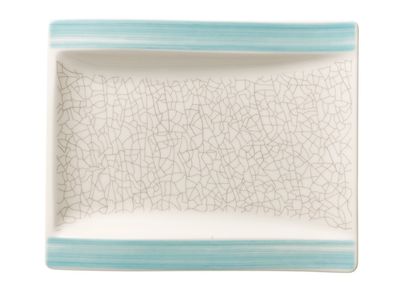 Villeroy &amp; Boch, Amarah Aquamarin - Piatto piano rettangolare 18 x 15 cm
