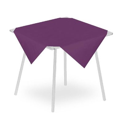 Tovaglia viola 100x100 cm - 100 pezzi - Packservice