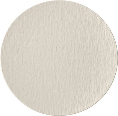 Villeroy &amp; Boch, The Rock White Glacier - Piatto piano coupe 29 cm